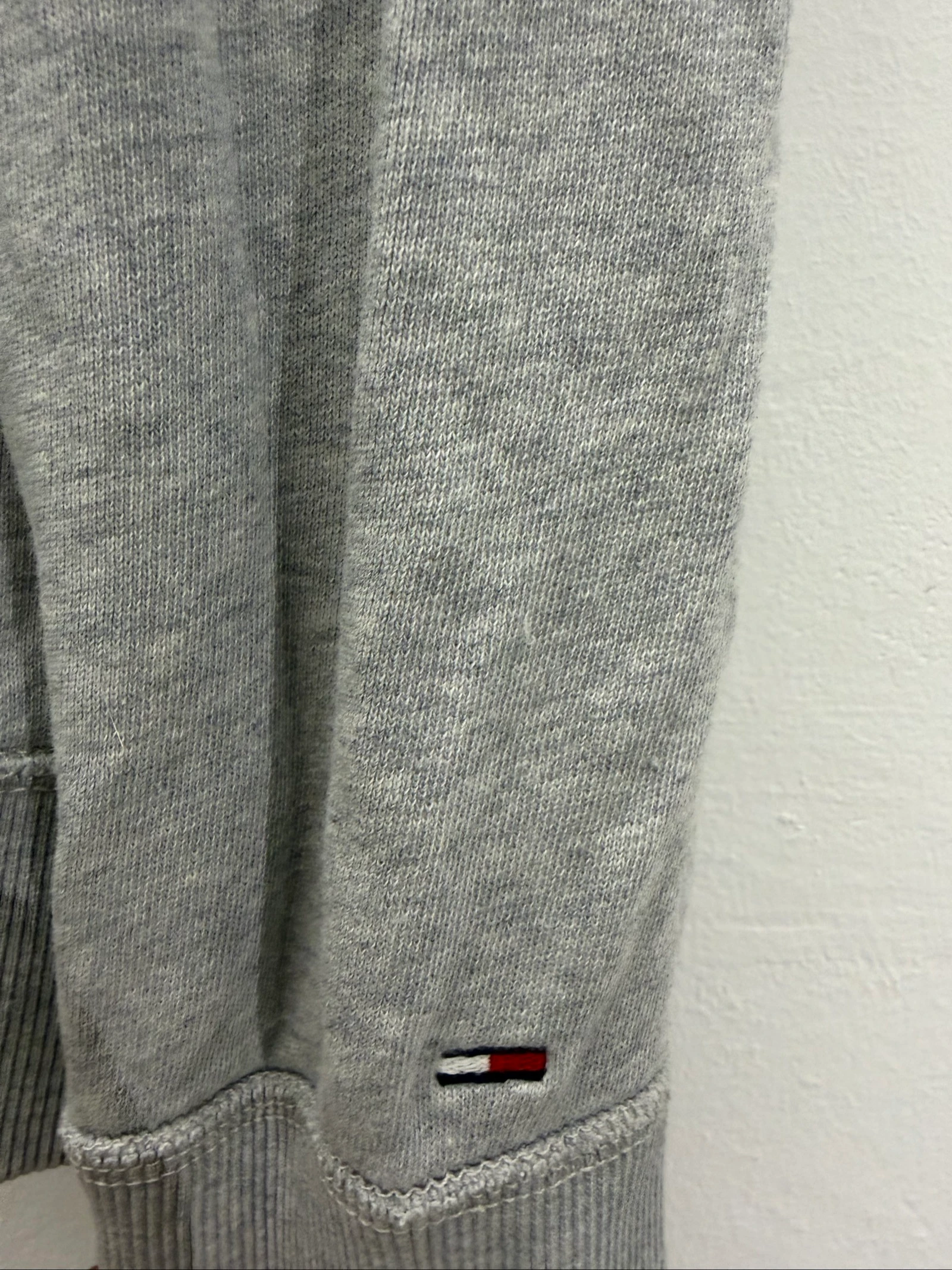 Moletom cinza com capuz Tommy Jeans (Tamanho L) – photo 3
